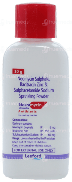 Nosramycin Sprinkling Powder 10Gm Nosramycin Sprinkling Powder 10Gm